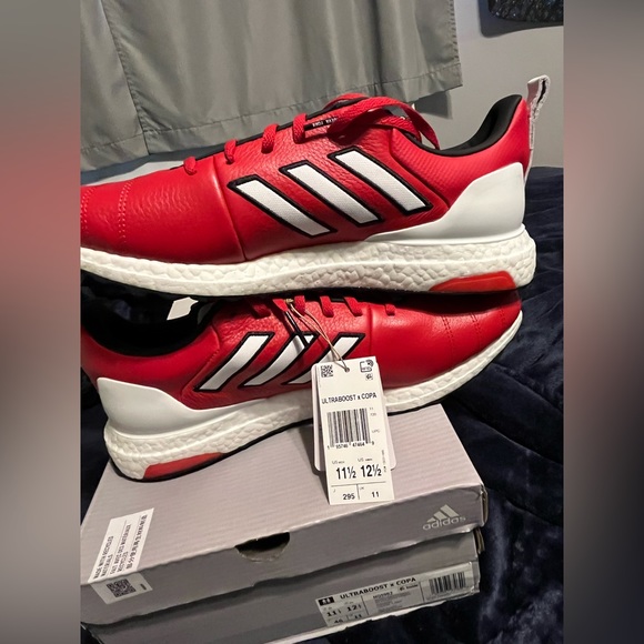 NEW Adidas New York Red Bulls Ultraboost DNA X Copa shoes, size 11.5 - Picture 3 of 10